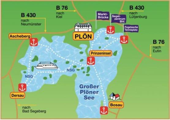 Simone'S Ferienwohnung Am Ploener See Bosau Εξωτερικό φωτογραφία